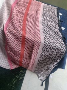Brand New ( Off-White Colour Linen Saree )