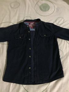 Corduroy Two Pocket Shirt For Boys 8-10 Yrs