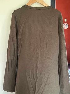 Olive Button-Down Cardigan