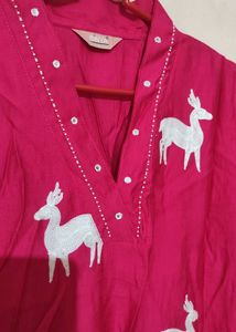 Rani Pink Cord set Totally New