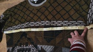 Vintage Patterned Sweater