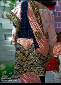 Designer Velvet Saree