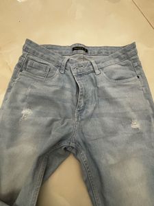 Light Wash Denim Jeans