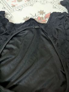 Short Black Lace Dress