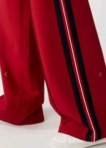 M&amp;S Loose - Fit Highrise Pleated Trousers