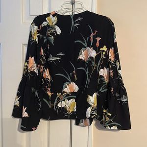 Zara Basic Floral Blazer
