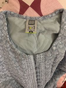 Chikankari Grey Kurta