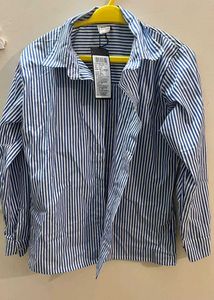 Striped Cotton Blouse - Size 30-36