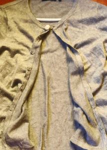 Gray Cardigan