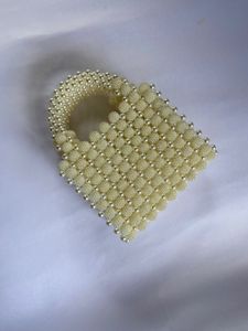 Berry beaded handmade Bag