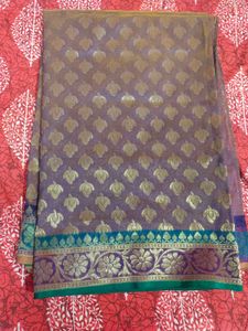 Saree With Designer Blouse