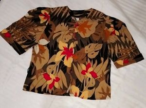 COTTON FLORAL PRINTED TOP 🌸