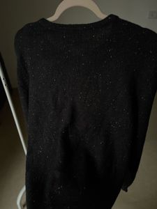 CROFT&amp;BARROW VINTAGE AUTUMN FLORAL ZIPPER SWEATER