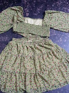 Waist Cutout Dress