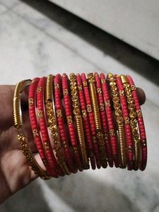 Red & Gold Bangles