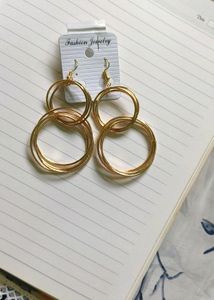 Gold Plated Hoop Earings