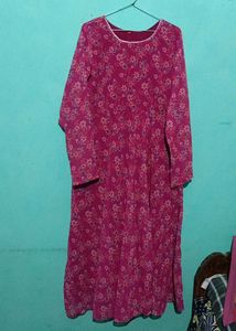 Beautiful Anarkali Suit 🩷 With Dupatta