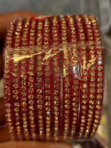 Teal &amp; Gold Bangle Set
