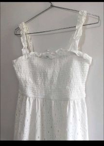 White Eyelet Sundress