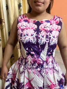 Pintrest Flared chromatic one piece