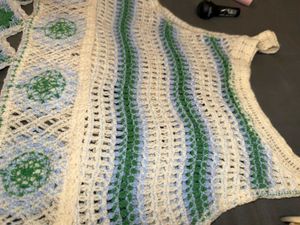 Crochet Knit Tank Top