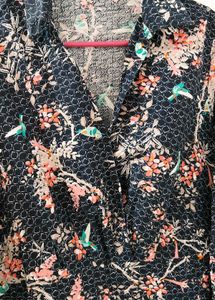 Oxolloxo Floral Print Mini Dress