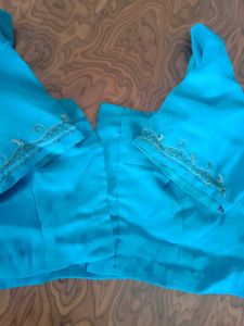 Price Dropped Embroided Saree