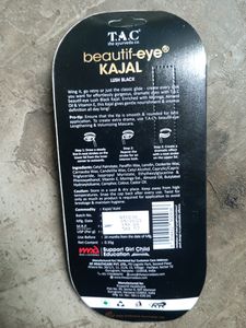 TAC Ayurvedic Eye Kajal Lush Black