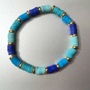 Blue Clay Bracelet