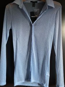 ✨ Forever 21 Blue Sparkle Top ✨