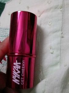 nykaa get cheeky glow shawty tintstick  used once