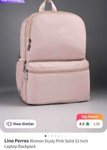 Lino Perros Pink Backpack