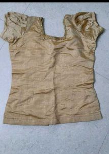 Elegant Golden Blouse
