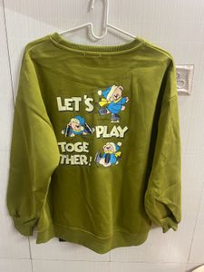 Oversized Cute Sweatshirt