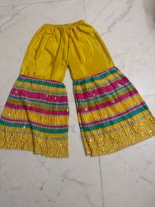Yellow Embroidered suit