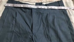 Men's Grey Striped Pants