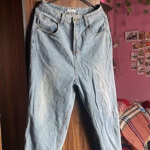Light Wash Denim Jeans