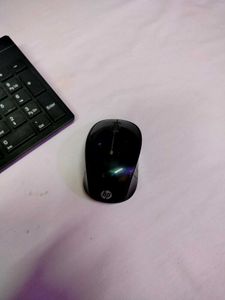 HP Working Wireless Mouse And Keyboard.