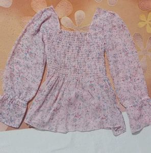 Floral Long Sleeve Top