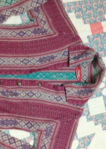 Vintage Knit Cardigan (L)