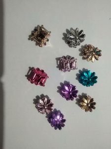 Metallic 20 Pcs Mini Claw Clips For Kids