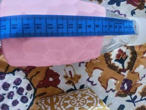 Miniso Pink Glass Bottle