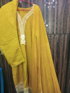 Beautiful Mustard Suit Set