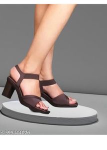Brown Strappy Flats