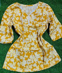 M/L Size Cotton Short Kurti Unused Brand New