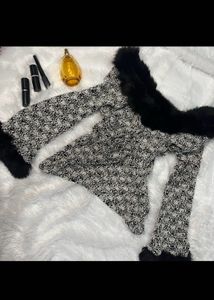 FUR NECK & HAND❗top