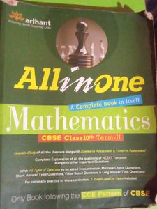 All In One Mathematics - CBSE Class 10