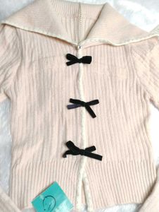 🥀♥️Korean Bow Detail Knit Top ♥️🥀