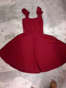🌸🌸Red Frok Dress 🌸🌸