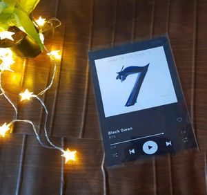 Spotify Glass Frame (Customization Available)